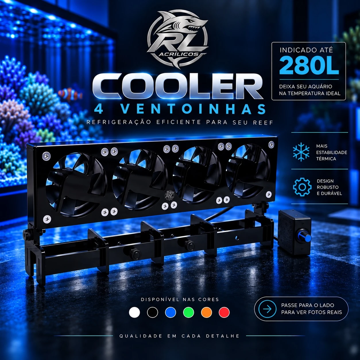 Cooler quádruplo Reef Leleo — foto 1