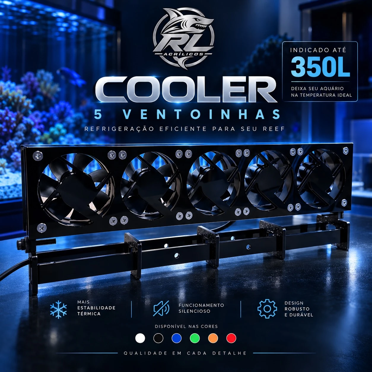 Cooler quíntuplo Reef Leleo — foto 1